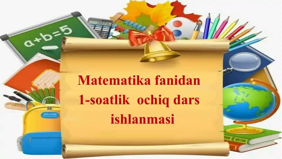 4-sinf matematika Ko’p xonali sonlarni ayirish