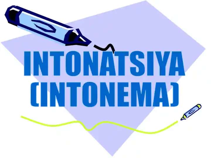 Intonatsiya