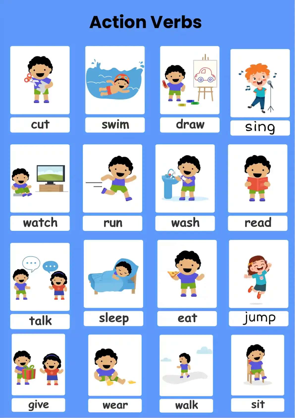 Action Verbs