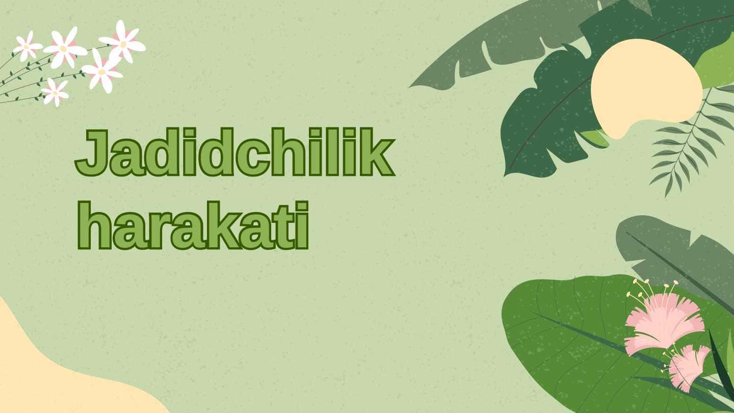Jadidchilik harakati