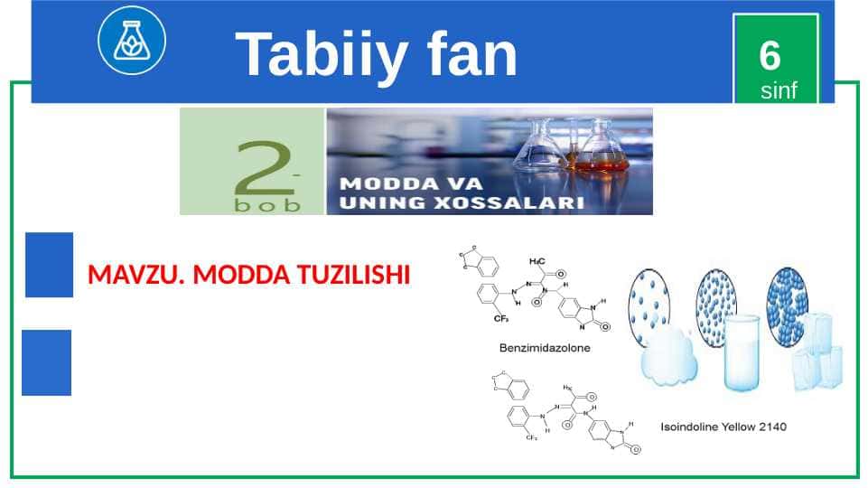 Moddaning tuzilishi