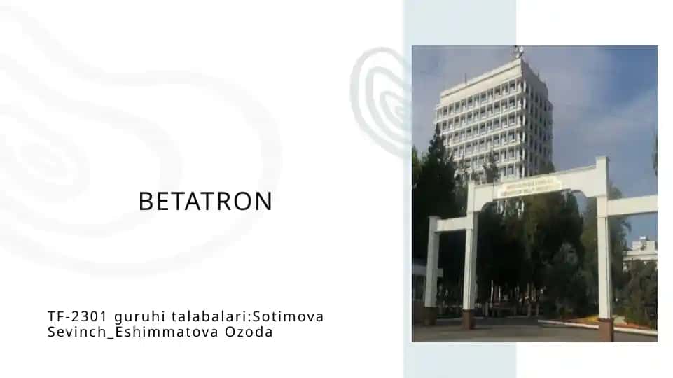 Betatron 3