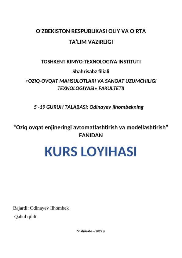 Polietilen olishda qo'llaniladigan xom-ashyo, ishlab chiqarish texnalogiyalari va Past bosimda polietilen olish texnalogiyasi