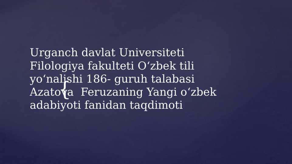 Otamdan qolgan dalalar