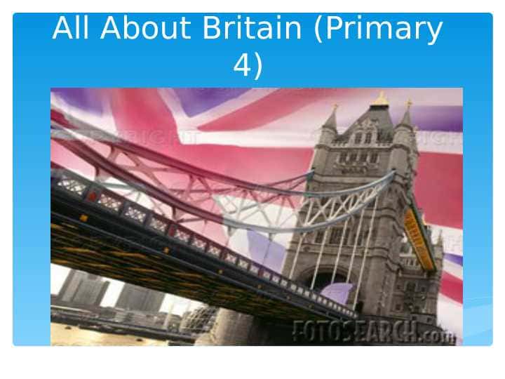 All About Britain (Primary 4)