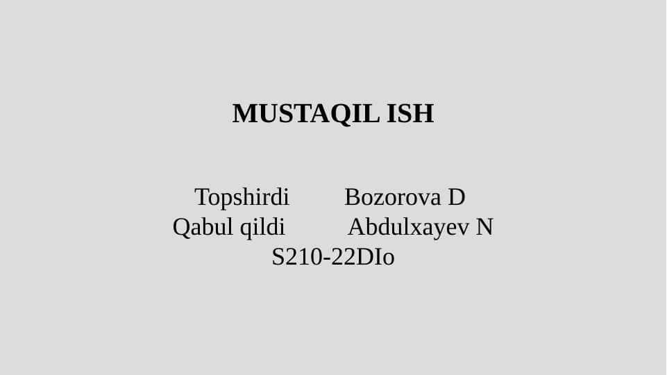 Kompyuter tarmoqlarining standart texnologiyalari