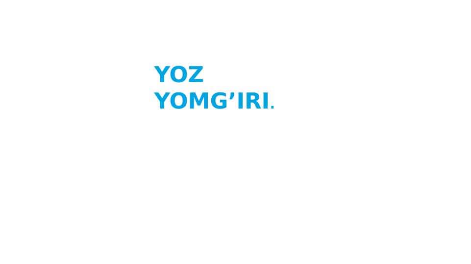 YOZ YOMG’IRI