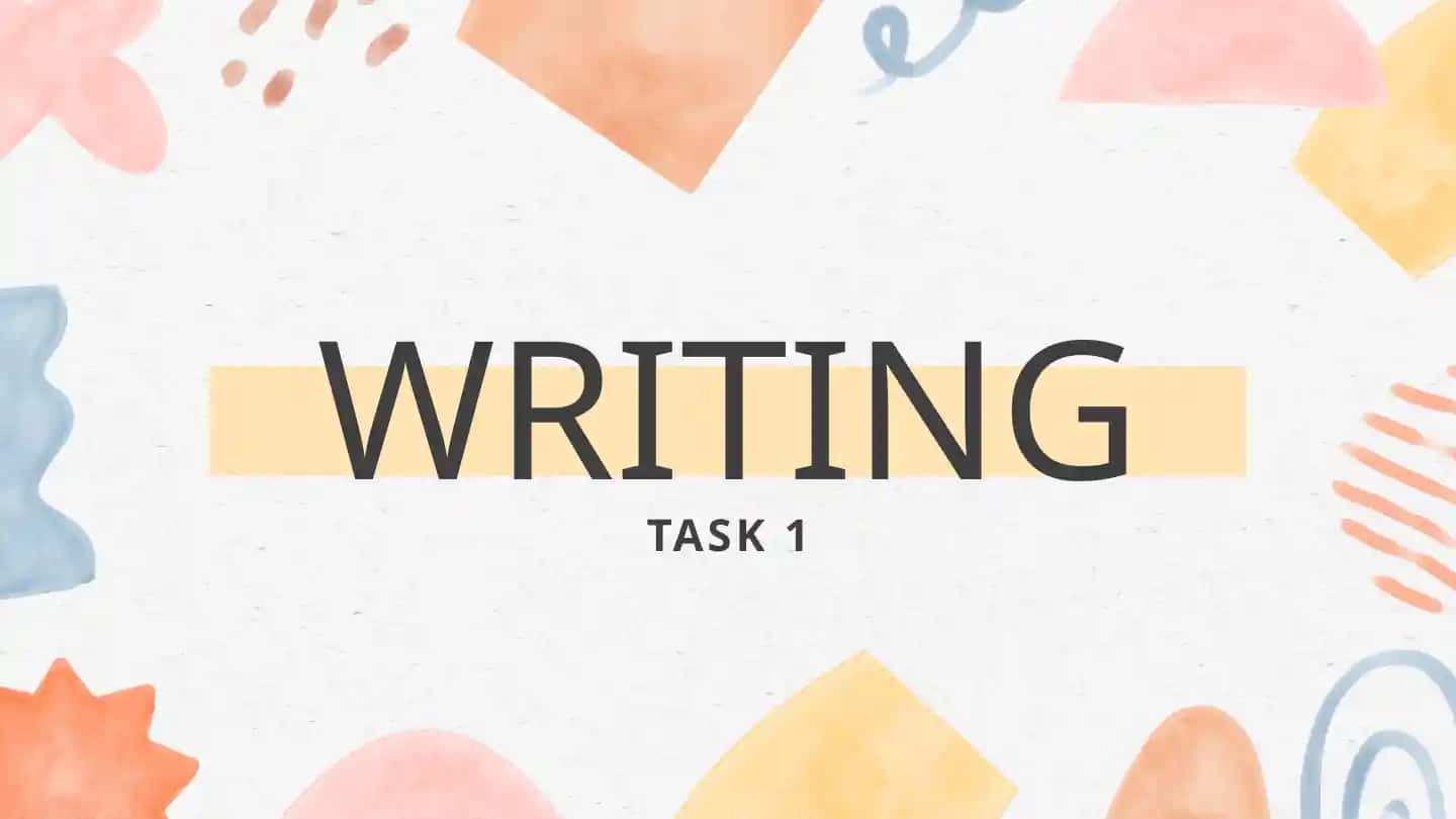 IELTS Writing task 1