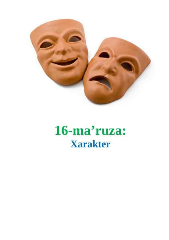 Xarakter