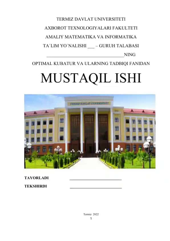 Diskret argumentli funksiya tushunchasi va ular ustida amallar. Evklid fazolarning xarakteristik xossalari