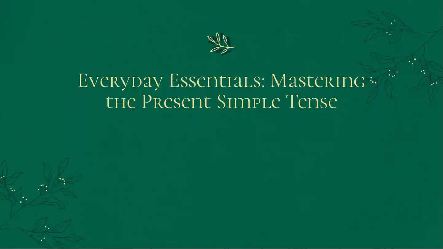 Present Simple