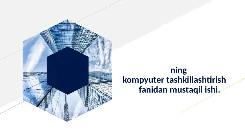 Super kompyuterlar va ularning xususiyatlari