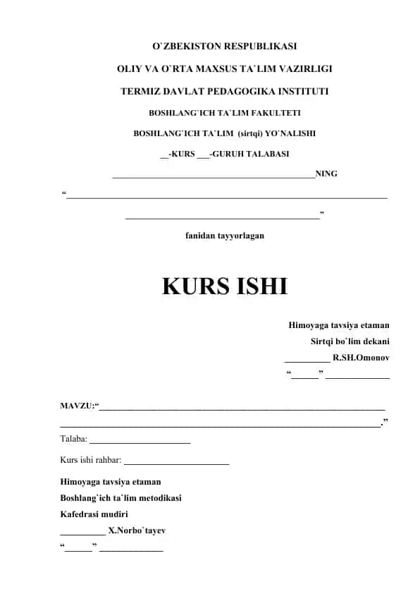 O‘quvchilarni o‘rtoqlik va do‘stlik hissida tarbiyalash