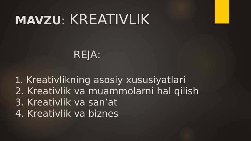 kreativlik
