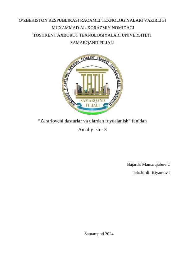 Tarmoq skanerini ishlab chiqish IP scaner