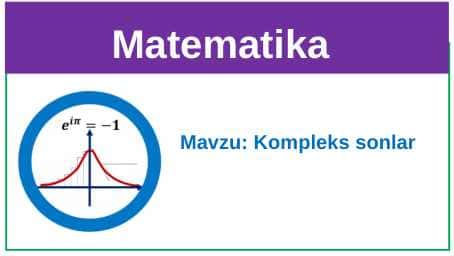 Kompleks sonlar
