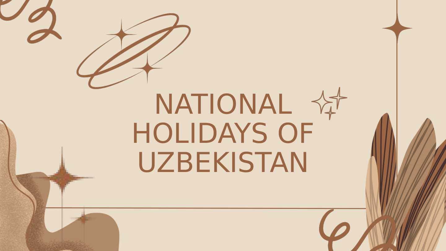 National holidays in Uzbekistan