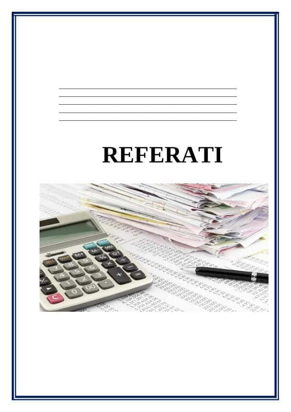 Biznesda buxgalteriya hisobini predmeti va metodi referat