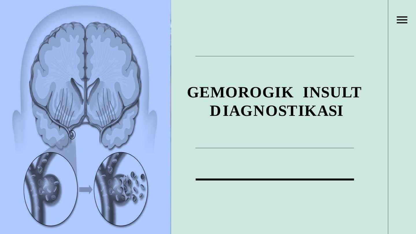 GEMOROGIK INSULT DIAGNOSTIKASI