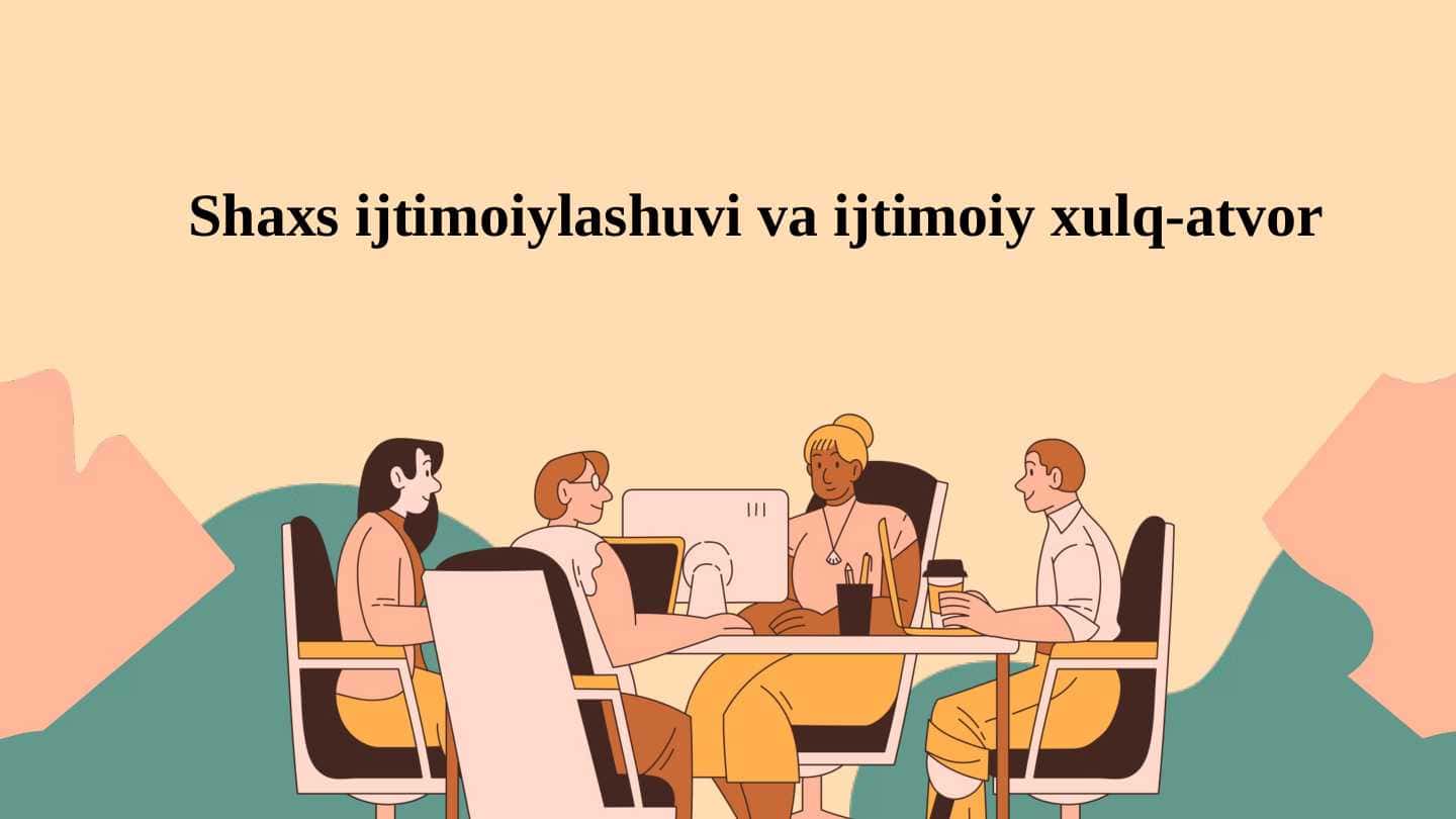 Shaxs ijtimoiylashuvi va ijtimoiy xulq-atvor
