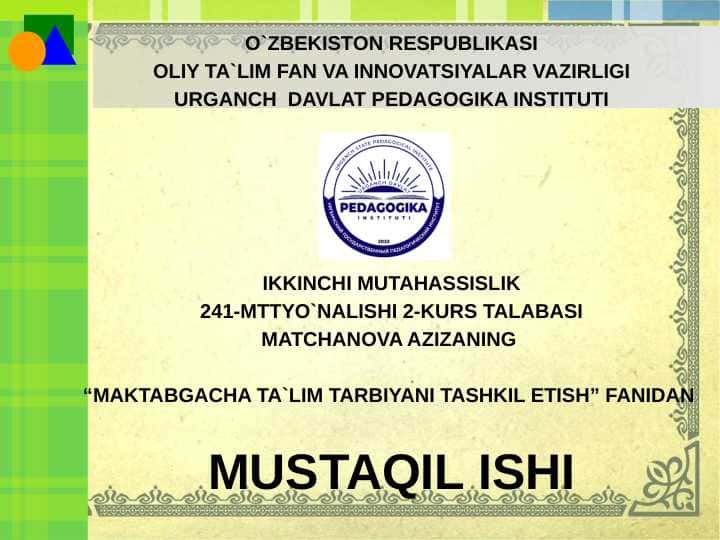 O'yinchoqlar tanlashga qo'yiladigan talablar