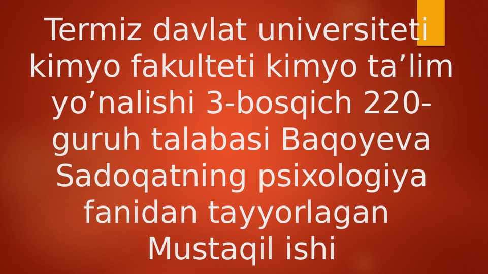 Turli yosh davrlarida o'zlashtirish xususiyatlari
