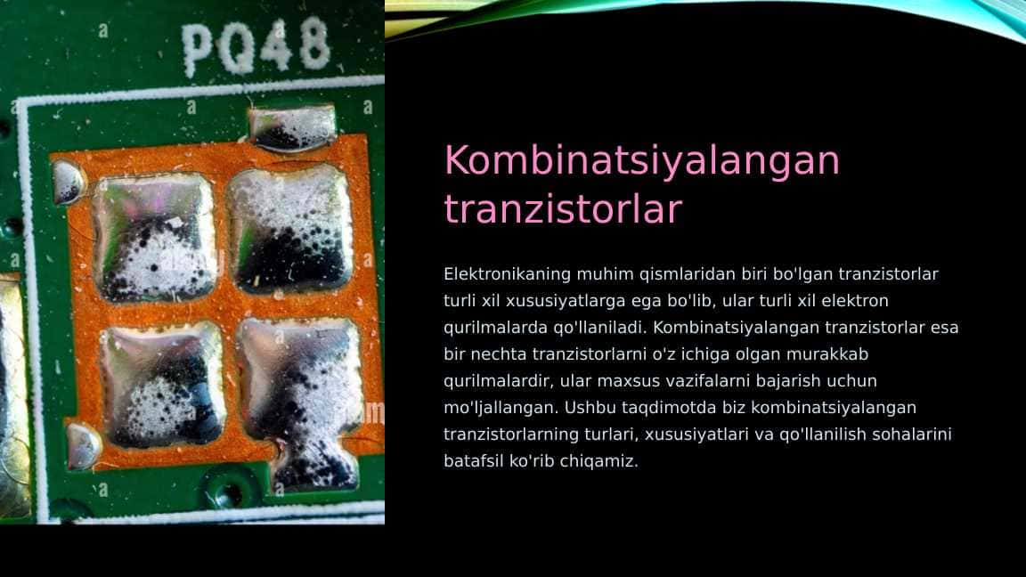 Kombinatsiyalangan-tranzistorlar