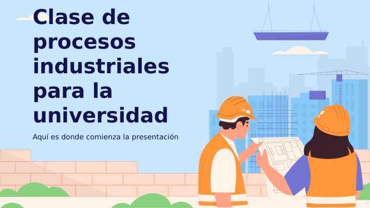 Industrial Processes Class for College by Slidesgo