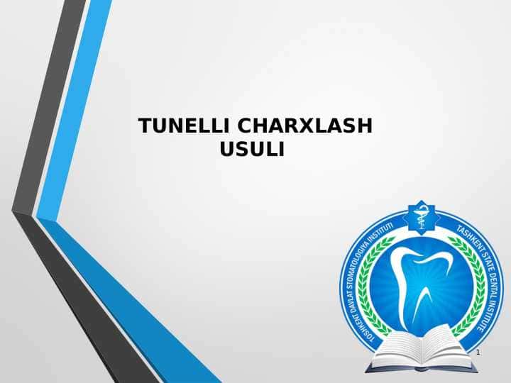 Tunel charxlash usuli