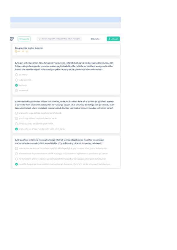 psixalogiyadan test