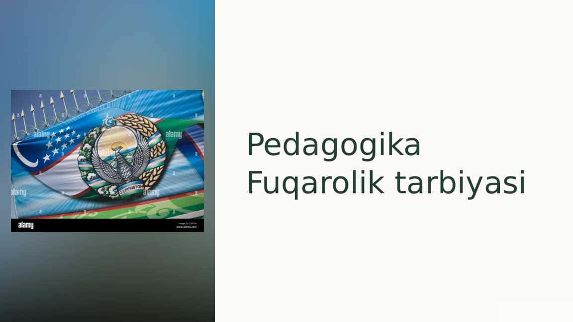 Pedagogikada Fuqarolik tarbiyasi_1