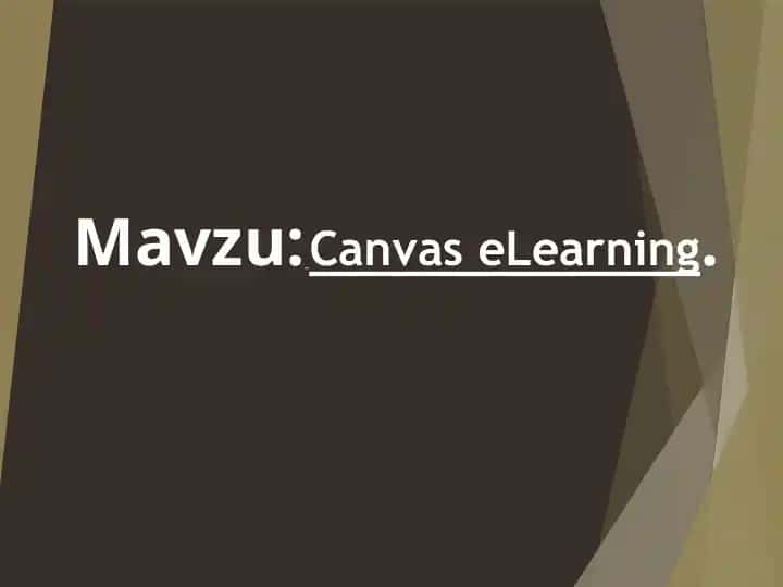 Canvas eLearning