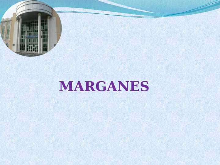 MARGANES. Taqdimot.