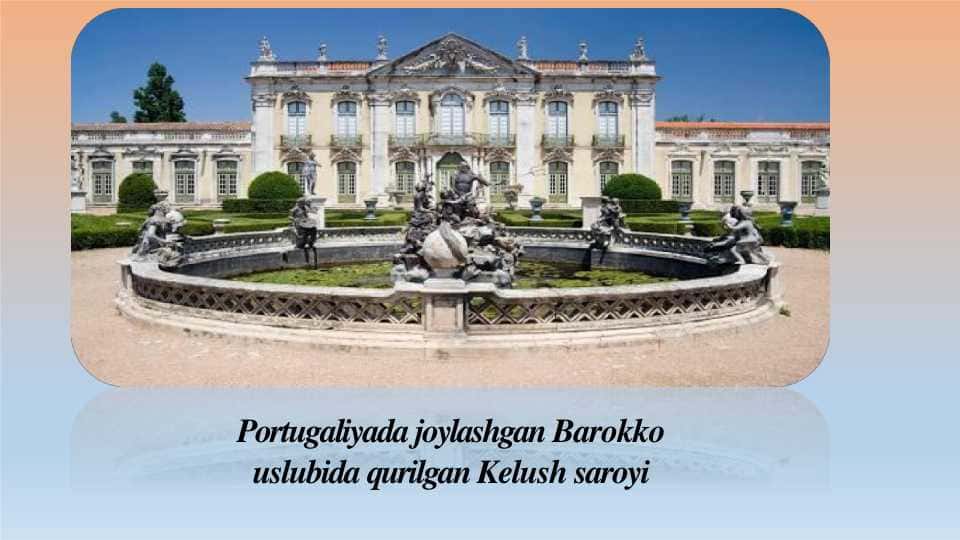 borokko va rokkoko uslubi