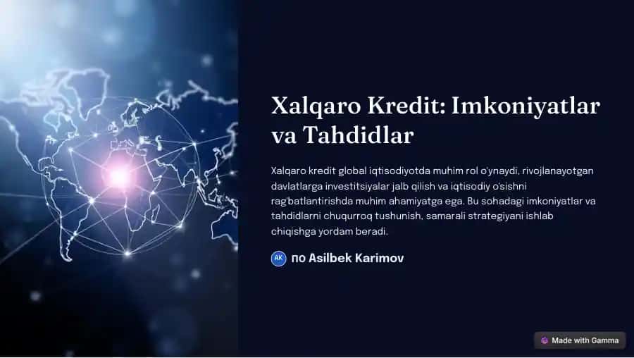 Xalqaro Kreditlar
