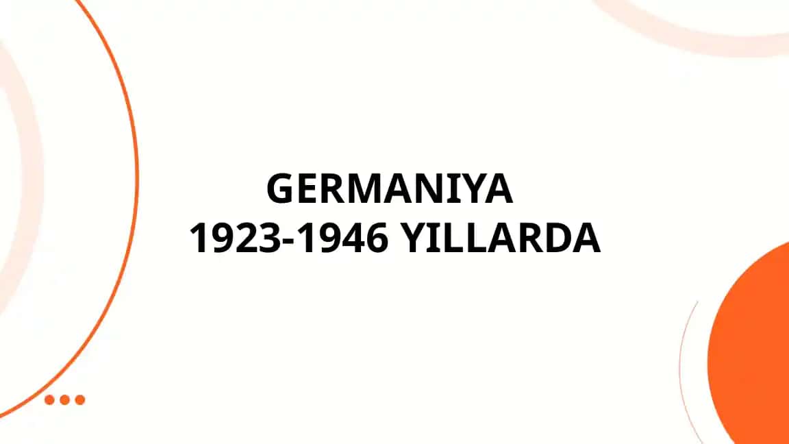 Germaniya 1923-1946 yillarda