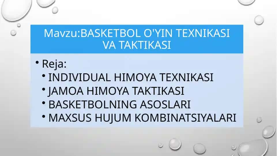 Basketbol