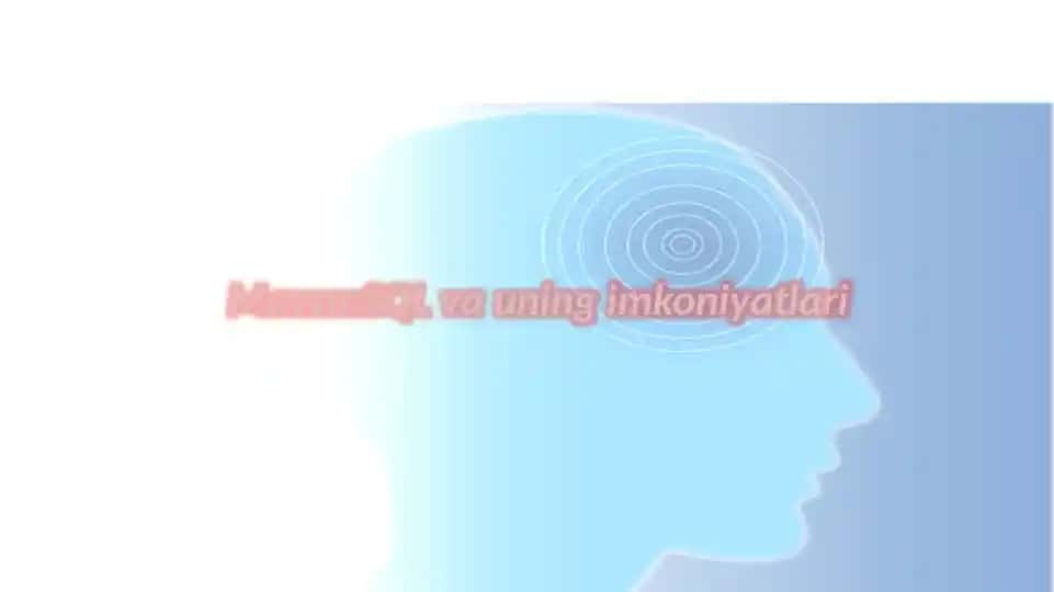 SQL va uni qo'llash imkoniyatlari