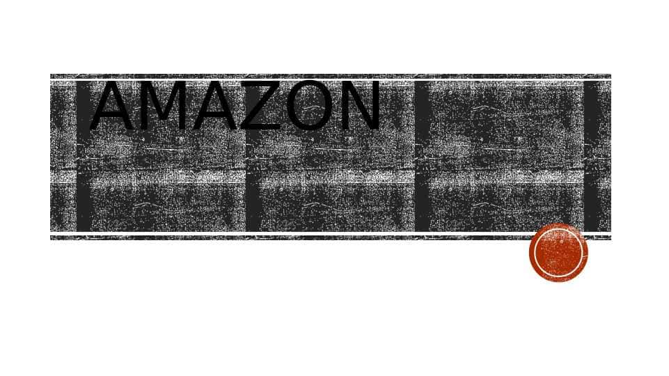 Amazon kompaniyasi pptx