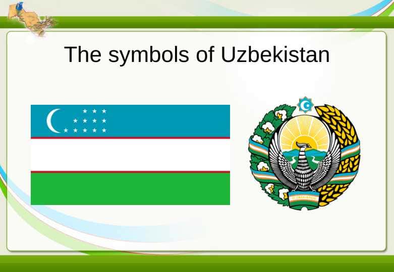 The symbols of Uzbekistan