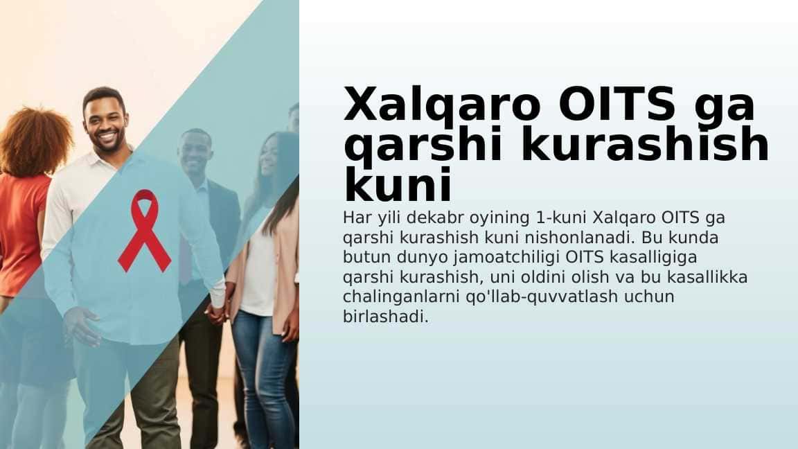 Xalqaro OITS ga qarshi kurashish kuni