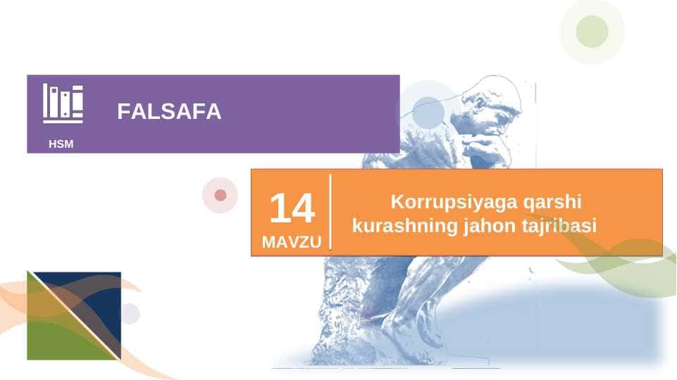 Korrupsiyaga qarshi kurashning jahon tajribasi