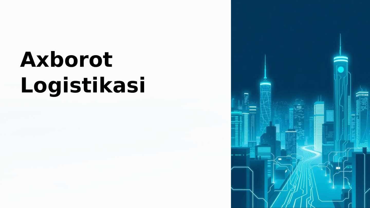 Axborot-Logistikasi