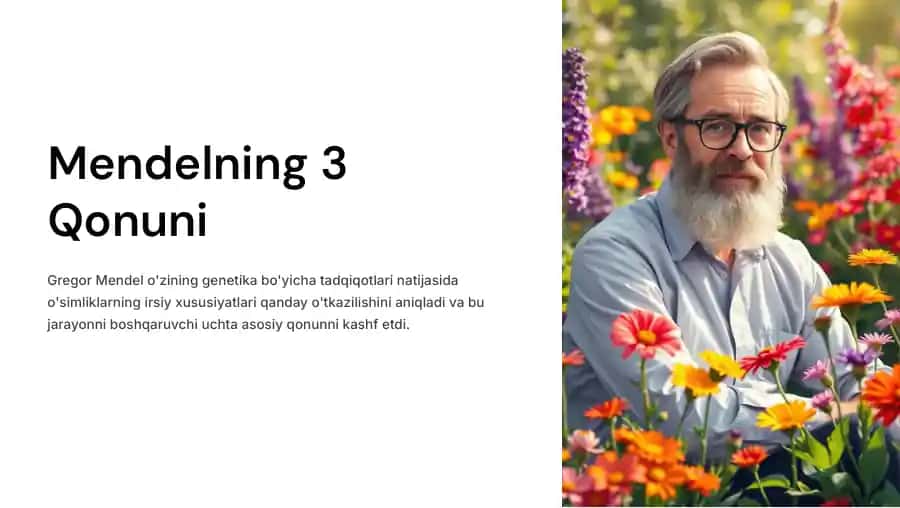 Mendelning 3 Qonuni