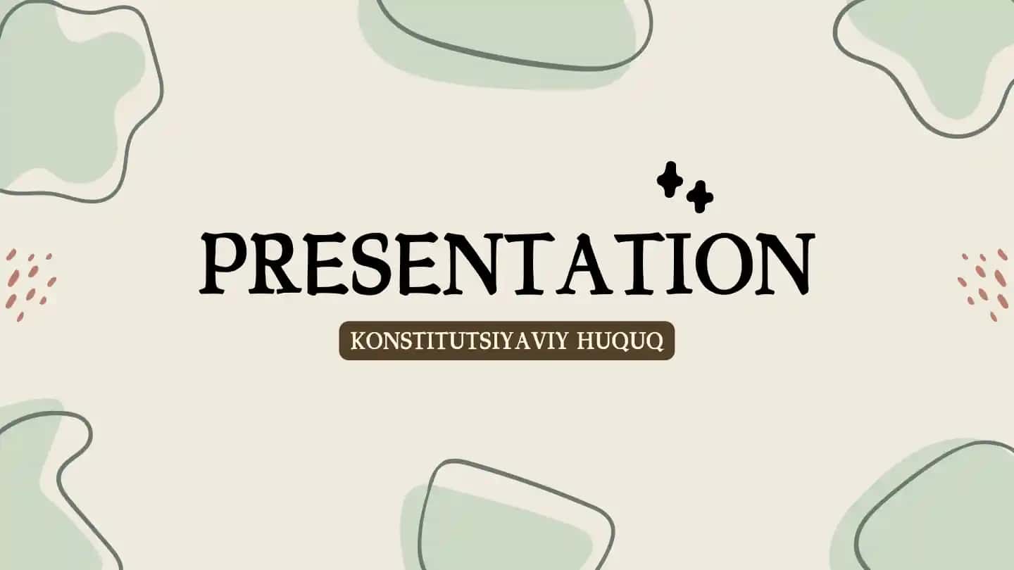 Normativ-huquqiy hujjatlar to‘g‘risida