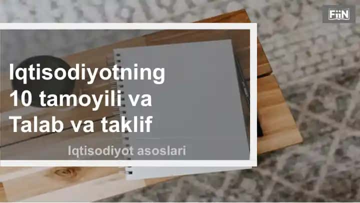 Iqtisodiyot asoslari