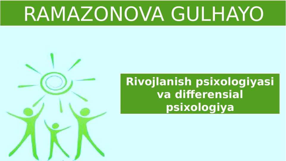 Yetuklik va keksalik davrining psixologik xususiyatlari
