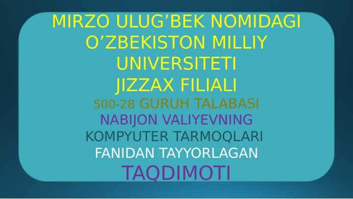 Simsiz sensor tarmoqlari