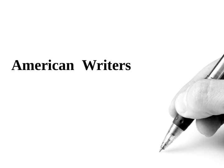American Writers