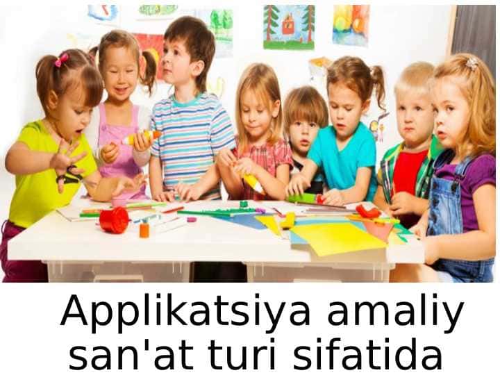 Applikatsiya amaliy san'at turi sifatida